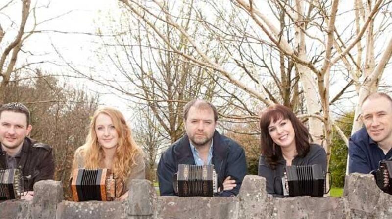 Irish Concertina Ensemble: the five-piece ensemble will explore the melodic and percussive boundaries of the concertina