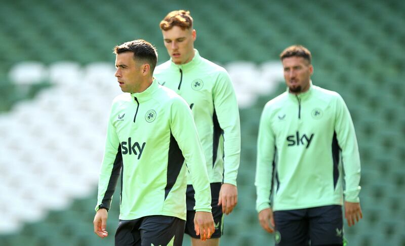Séamus Coleman: '“I’ve said it to the younger lads, our goals are qualifying for tournaments..' Photograph: Ryan Byrne/Inpho