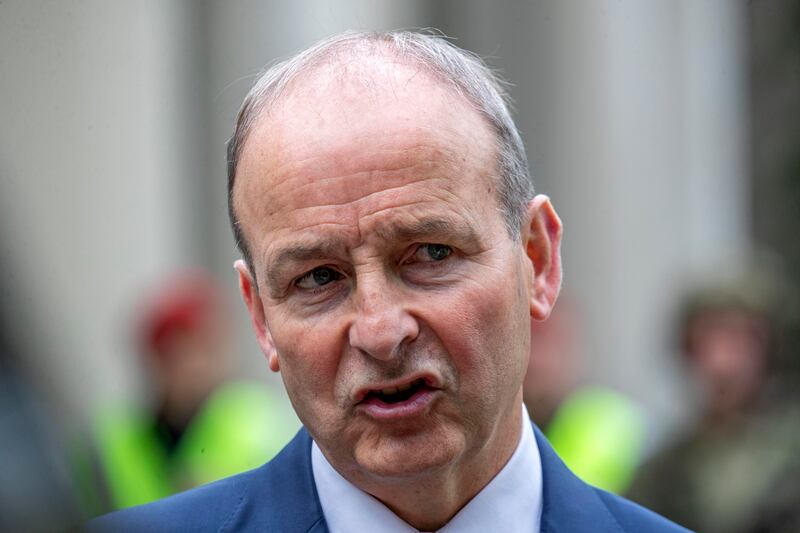 Tánaiste and Minister for Foreign Affairs Micheál Martin said the Government had 'ruled nothing out' regarding a challenge to the controversial UK legacy Bill. Photograph: Colin Keegan/Collins