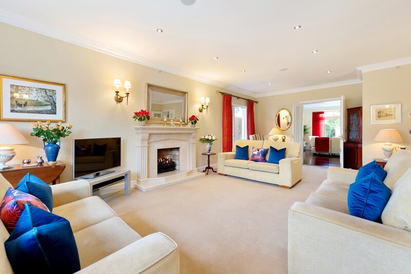 Family room. The property has a B1 Ber, which, given its age, is a good rating. Some of its peers in the estate that have not been upgraded have F and G Ber ratings.