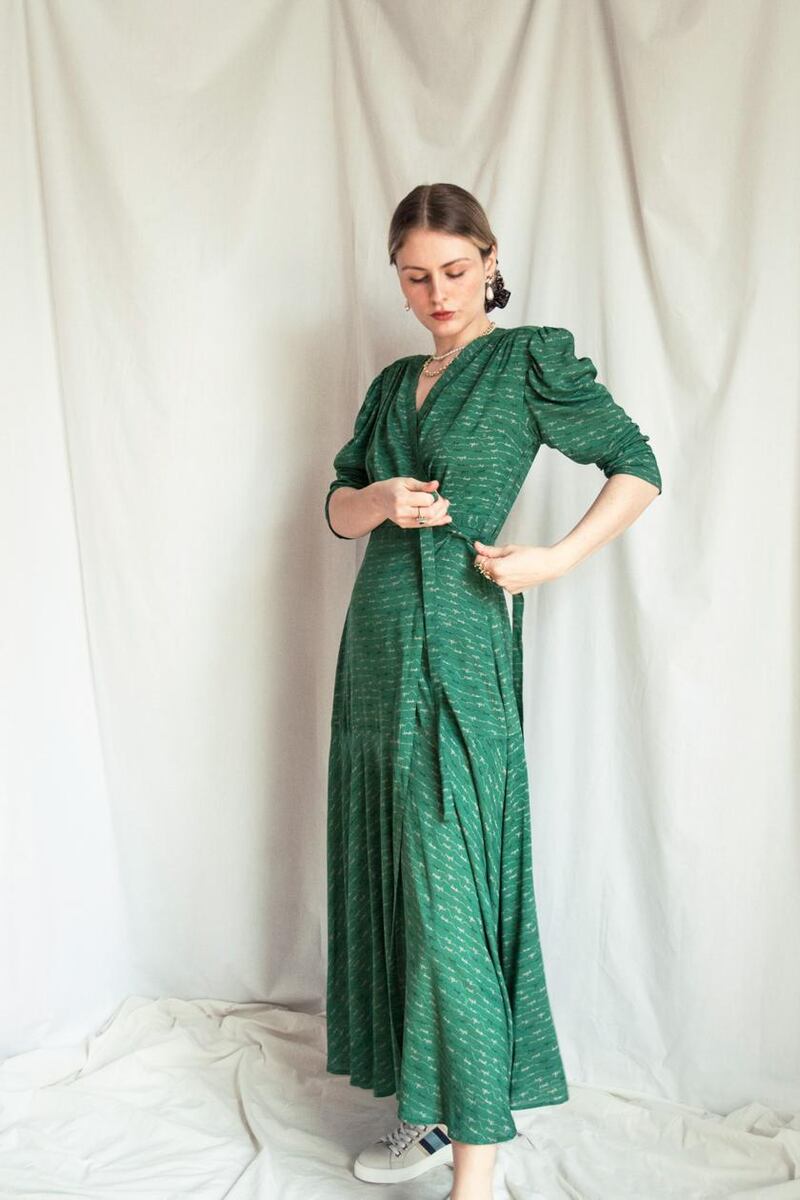 The Hope dress in emerald €238 aforeafter.com