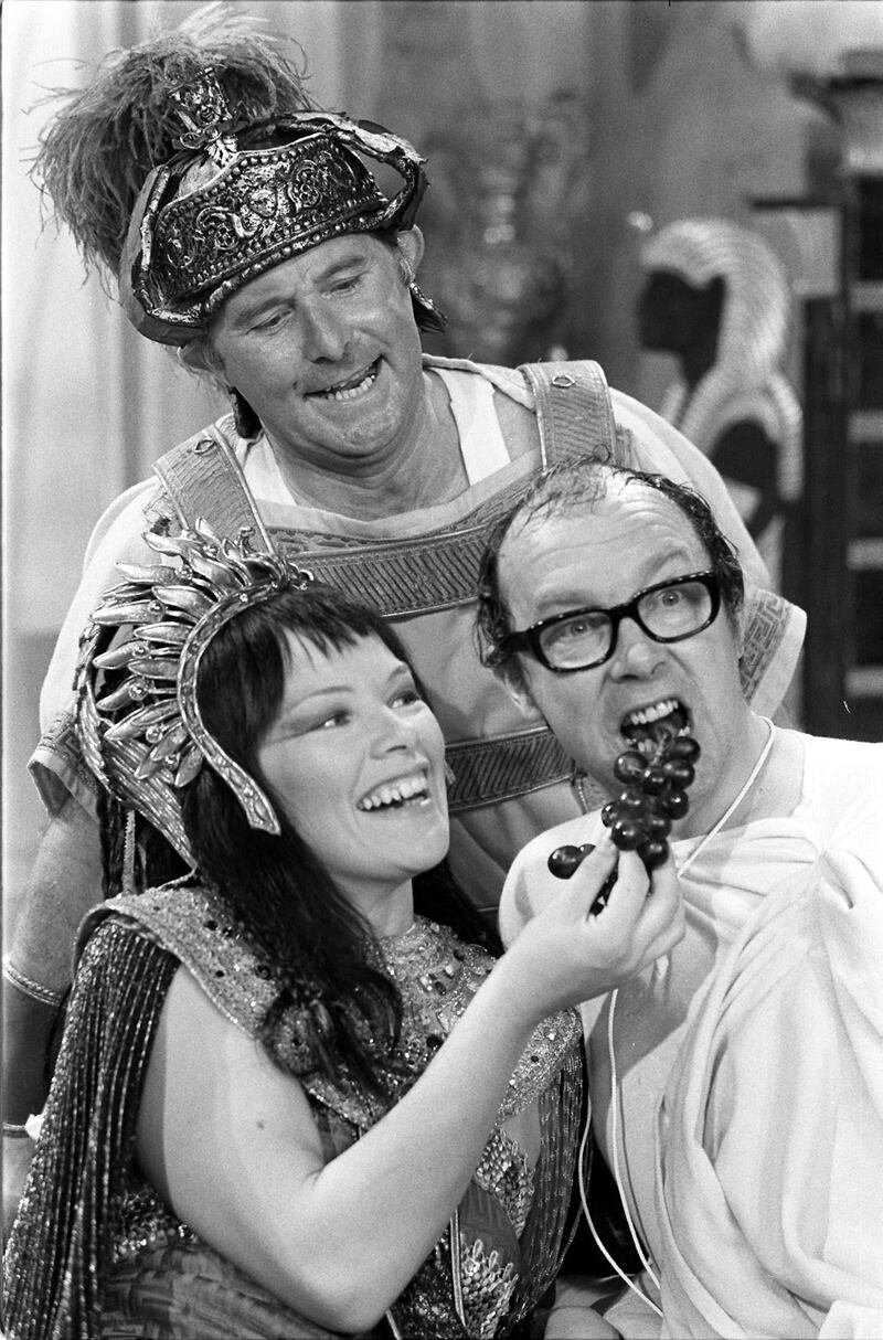 In a 1971 Christmas episode of Morecambe and Wise, Jackson played Cleopatra in one of the plays what Ernie wrote [sic]. Photograph: PA