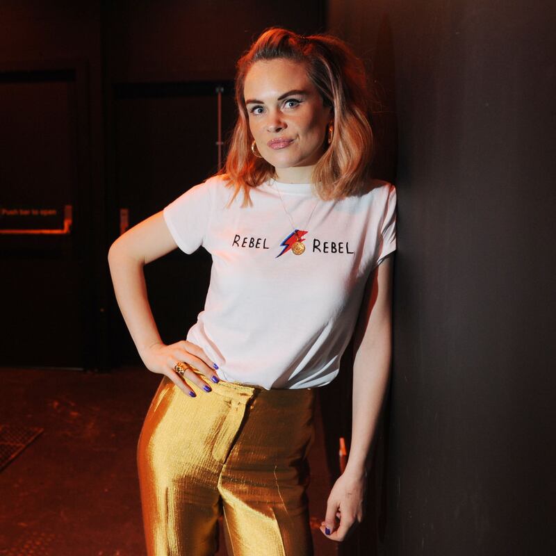 Comedian Joanne McNally spoke about her pelvic floor on a chatshow. Photograph: Aidan Crawley