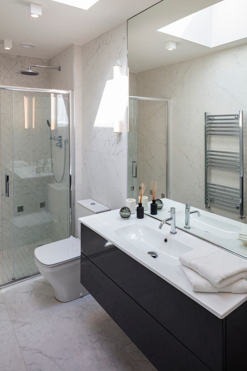 Bathroom. Photograph:  Peter Moloney/PM Photography