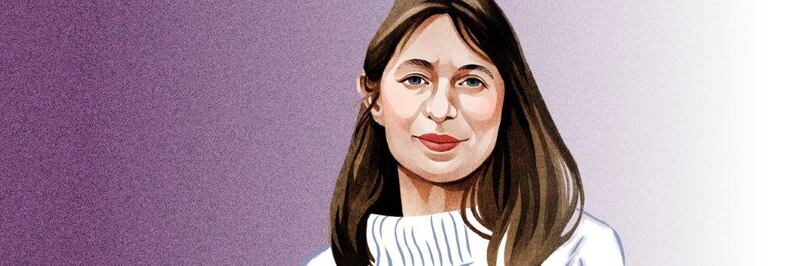 Sally Rooney. Illustration: Lauren O'Neill