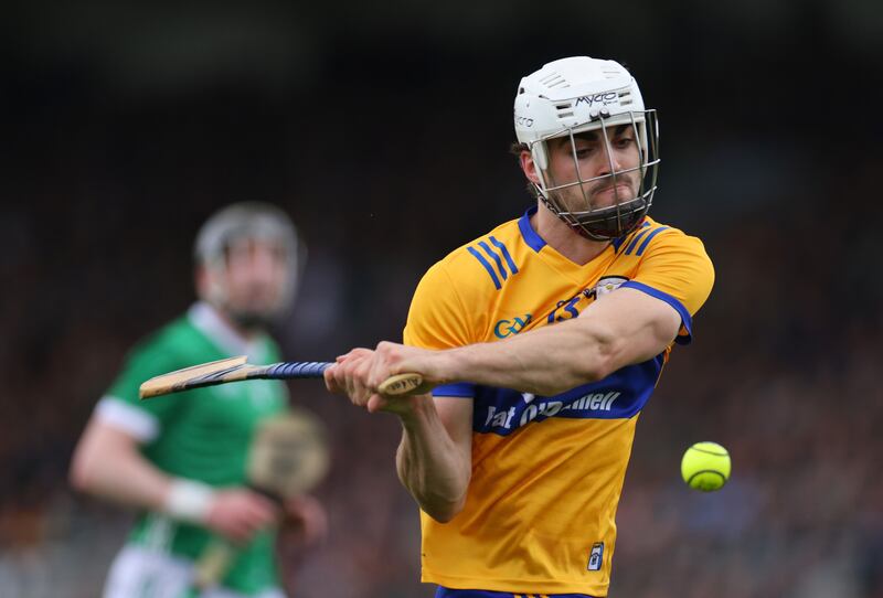 Clare’s Aidan McCarthy seems to have grown in confidence with his free taking. Photograph: James Crombie/Inpho