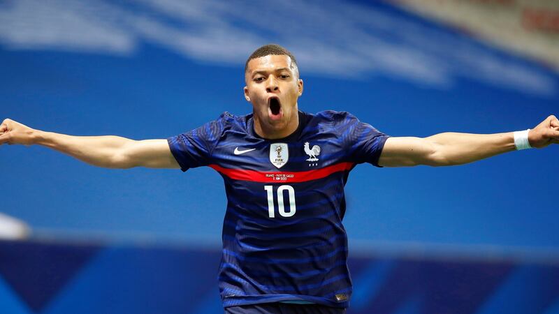 The best player on the planet? Kylian Mbappe has the chance to prove it against Portugal. Photograph: Sebastien Nogier/EPA