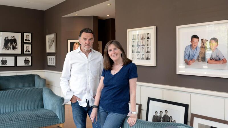Photographers Barry and Margaret Moore: They have plenty  of experience in their Photogenic studio in Dalkey.