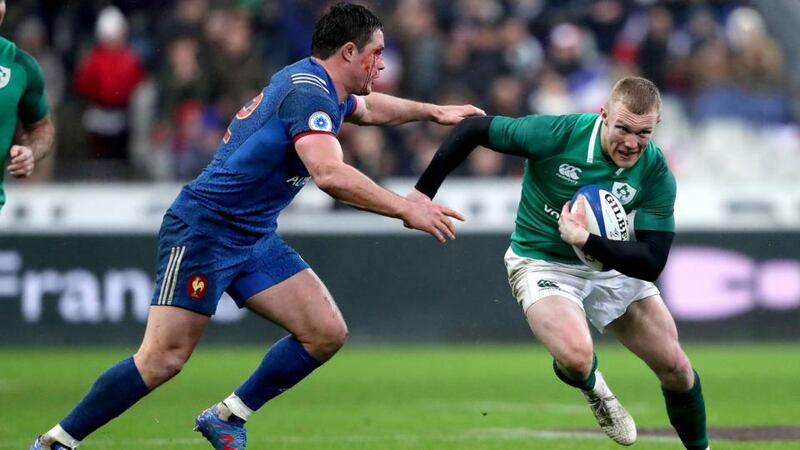 Keith Earls:“It’s all about ourselves. It’s about winning the game no matter how you do it.” Photograph: Dan Sheridan/Inpho