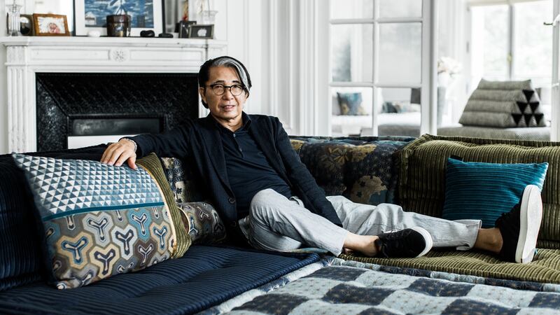 Kenzo’s new apartment is about a quarter the size of his previous Paris townhouse but is still sizeable. Photograph: Eric Matheron-Balay