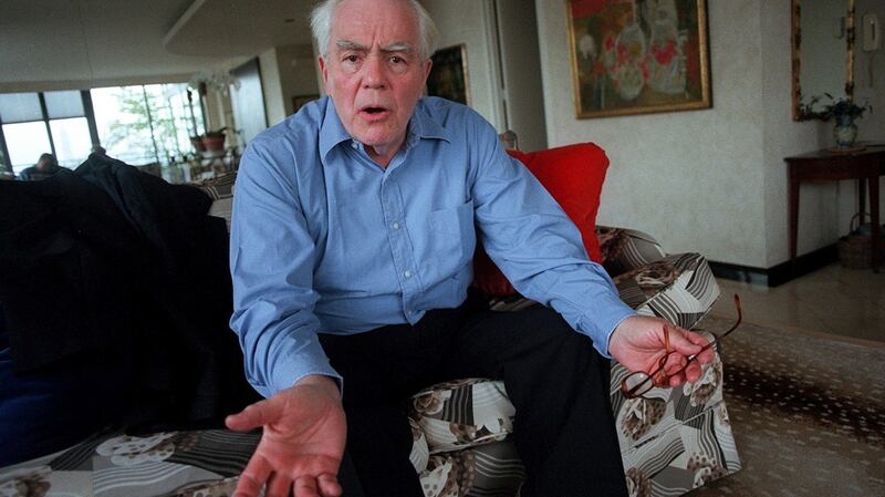 Jimmy Breslin at his home in New York, June 17th, 1999. Photograph: Librado Romero/The New York Times