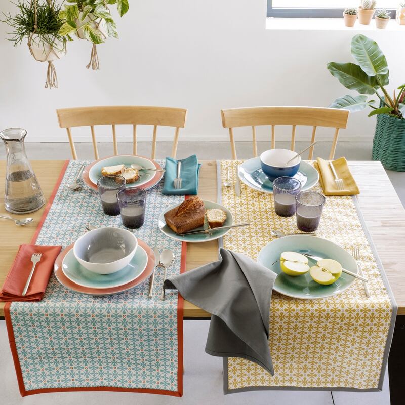 Table linens from La Redoute