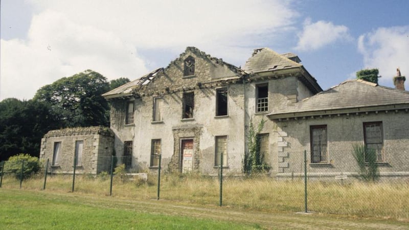 Sad state: Kilmacurragh House as it is now. Photograph: National Botanic Gardens, Kilmacurragh
