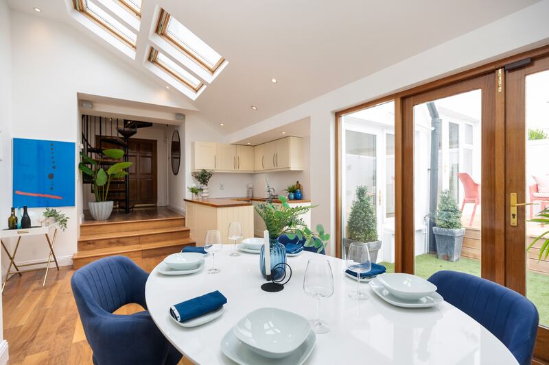 40 Pembroke Cottages: Internally the property is well lit.