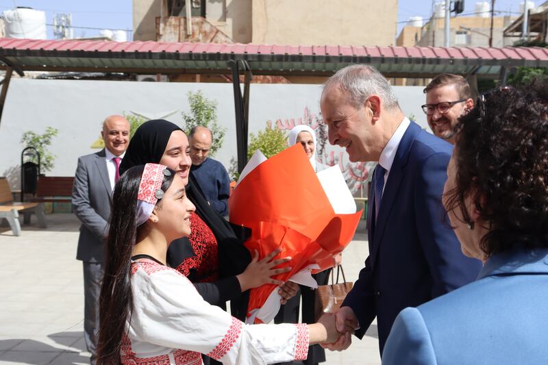 Mr Martin said he would be calling for a mechanism whereby if there was a 'shock or surprise announcement' that countries don’t do a sudden move to pause or review funding. Photograph: Unrwa