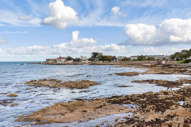 The property is a pebble’s throw from the sea. Photograph: Viv van der Holst