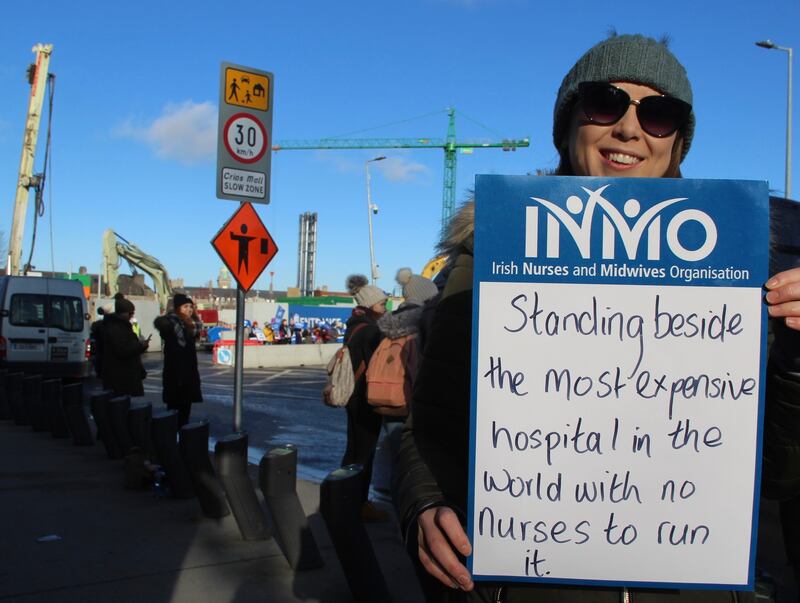 Siobhán Ní Chinnéide: ‘We have three nurses out on long-term sickness at the moment because of the high pressure we are being put under’