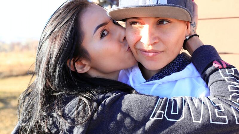 Savannah Martinez and Sharmaine Weed in Pure Grit.  Photograph: Underground Films