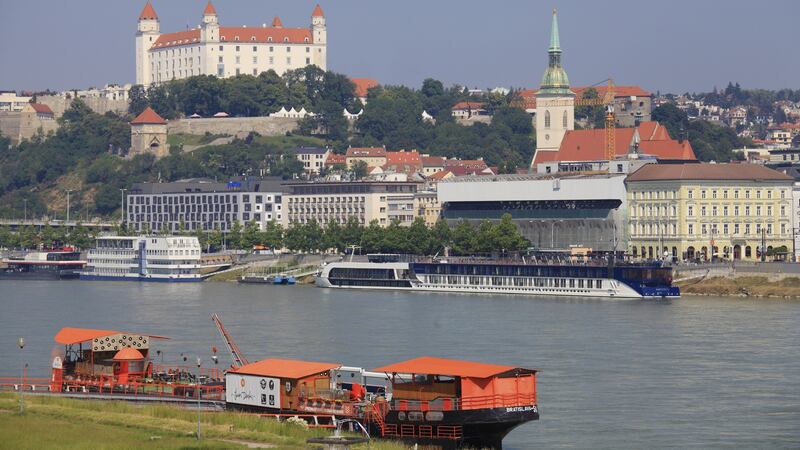 Bratislava Castle overlooks the city and the Danube. Photo: Getty Images