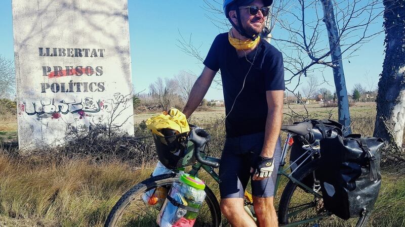 Jay Austin was working for the Department of Housing and Urban Development when he decided to make the trip. Photograph: Simplycycling.org via The New York Times