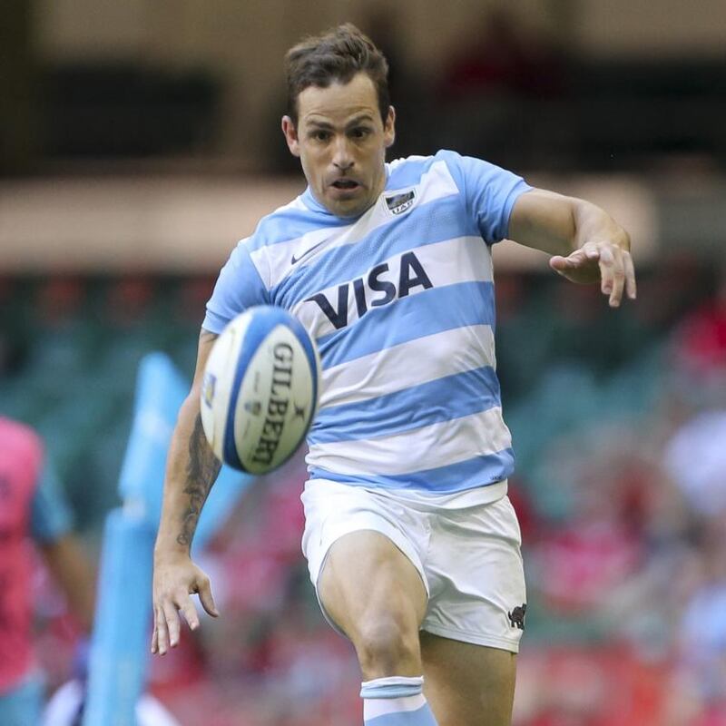 Outhalf Nicolás Sánchez remains the creative fulcrum for Argentina. Photograph: Geoff Caddick/AFP via Getty Images