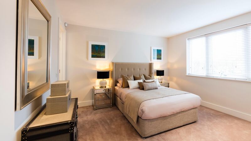 Druantia, Woodlands Park, Blackrock:  the  high-quality finish in the bright, sizeable bedrooms includes teak floors