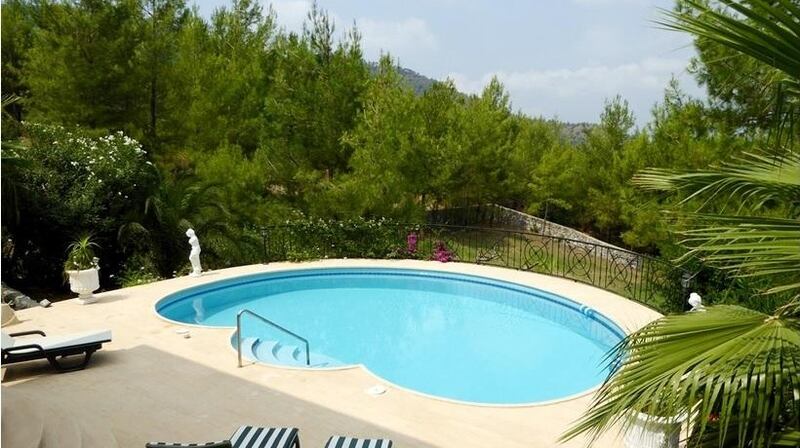 Lake-view villa in Akkaya Valley, Dalaman, Turkey