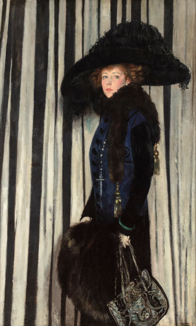 Mrs Evelyn St George, a portrait by William Orpen of the American millionaire who was his lover