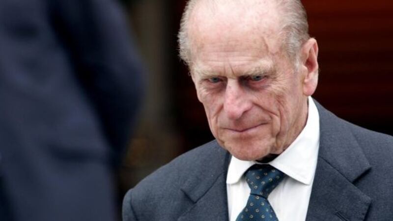 Prince Philip at Government Buildings, Dublin, in 2006. Photograph: Eric Luke