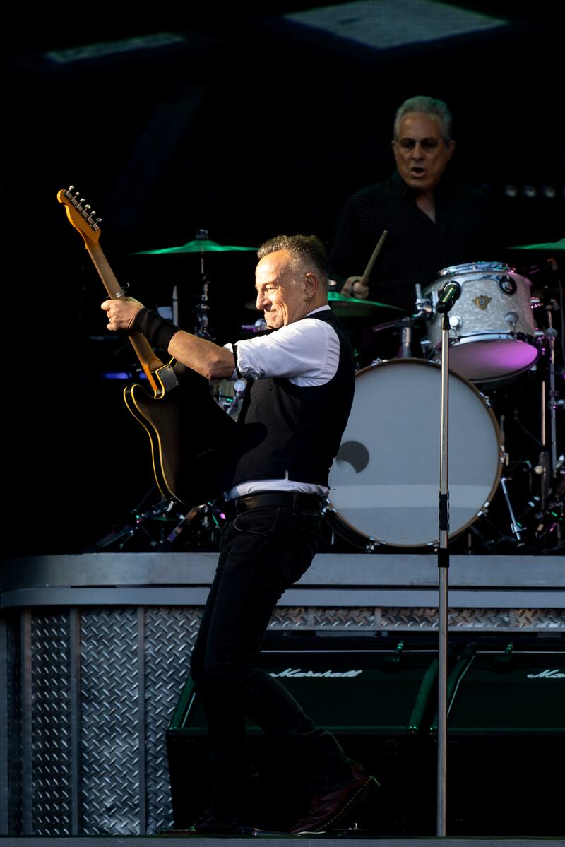 Bruce Springsteen at Croke Park. Photograph: Tom Honan