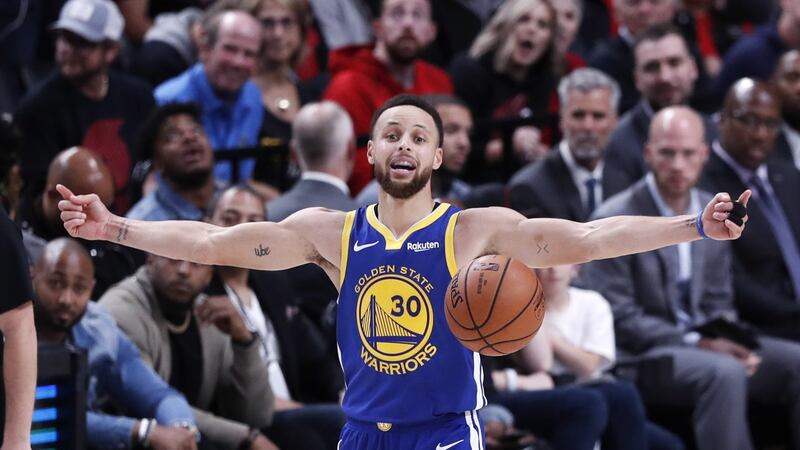 Steph Curry and the Golden State Warriors are looking for a fourth NBA title in five years. Photograph: John G Mabanglo/EPA
