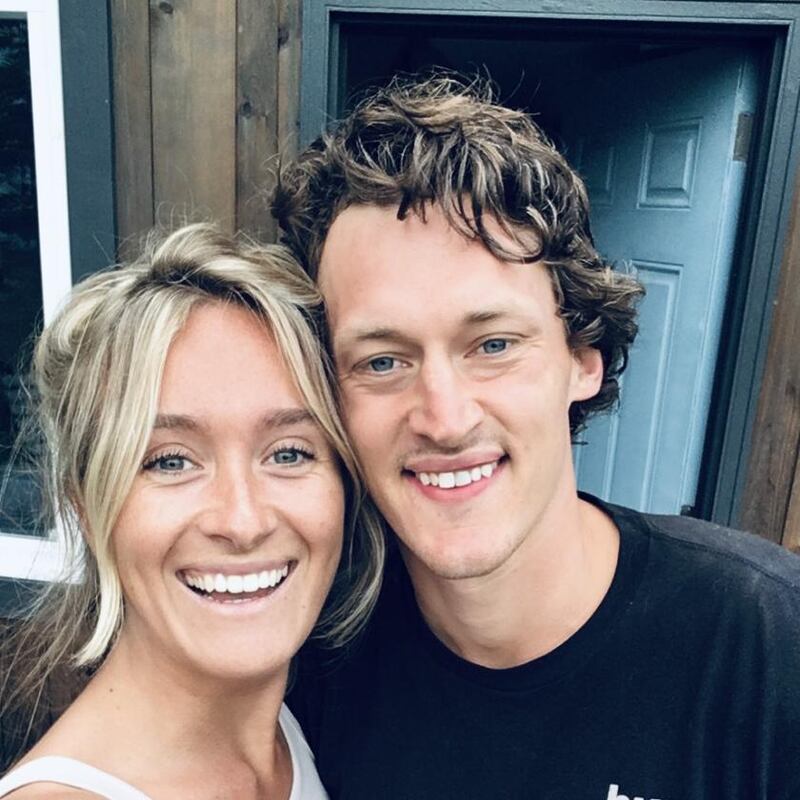 Claire de Haas and Brock Montgomery