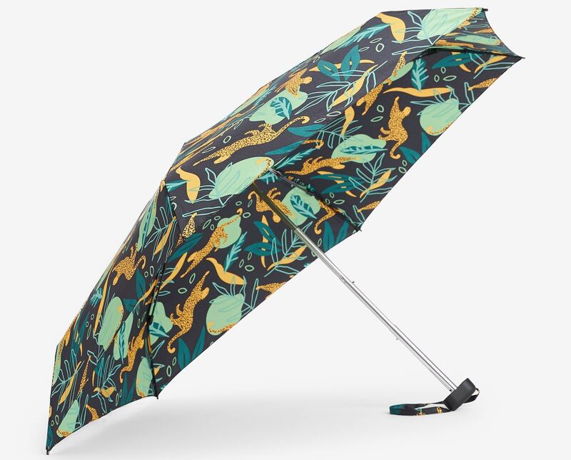 Black leopard umbrella, €17.50 from Next