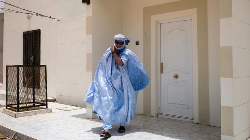 Mohamedou Ould Slahi. “I was very naive, and I didn’t understand how America works,” he said.  Photograph: Btihal Remli/The New York Times