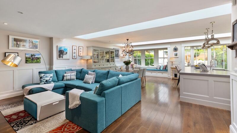 Kitchen/dining/living room