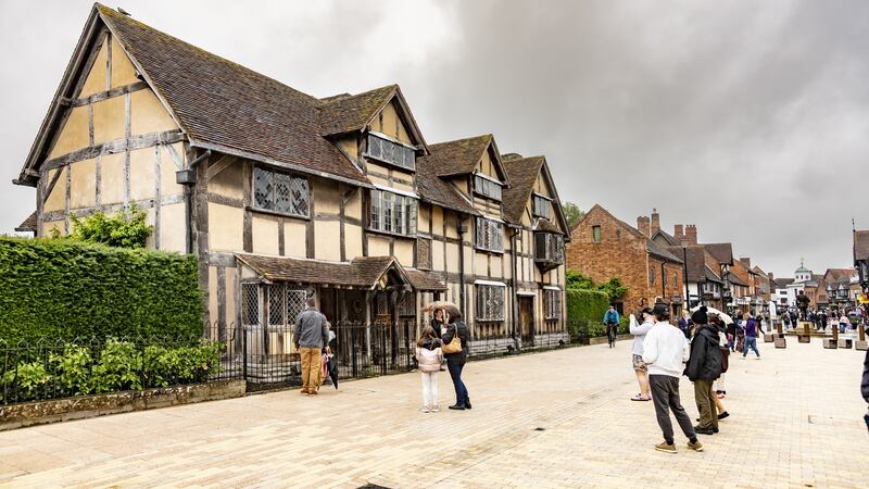 Shakespeare’s birthplace and now the Shakespeare Centre, Henley Street, Stratford-Upon-Avon. Photograph: iStock