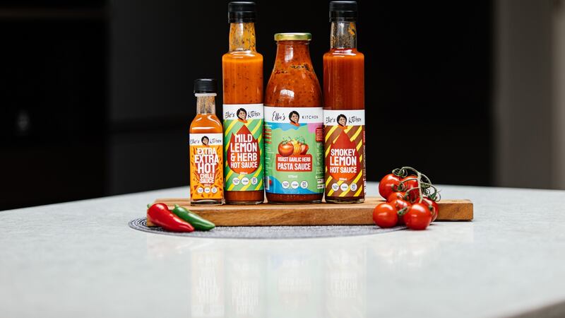 Ellie’s Kitchen Home Edition sauces. Photograph: David Sexton