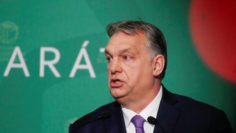 Hungary’s prime minister Viktor Orban. Photograph: Bernadett Szabo/Reuters