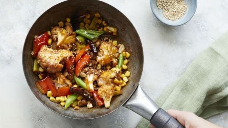 General Tso's chicken goes vegan.