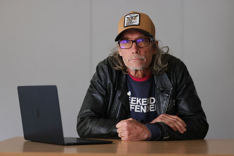 Film worker Simon Willis was one of the lucky ones, losing just €250 to scammers. Photograph: Alan Betson

