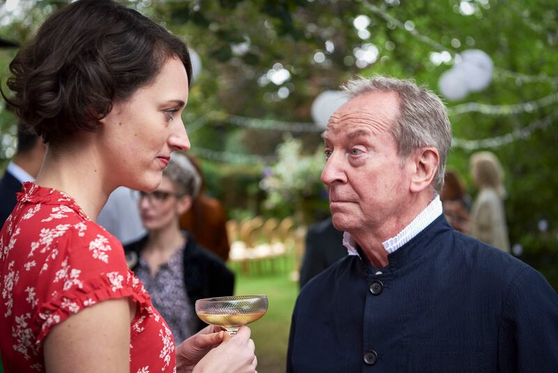 Fleabag: Phoebe Waller-Bridge and Bill Paterson in the final episode. Photograph: Kevin Baker/Two Brothers/BBC