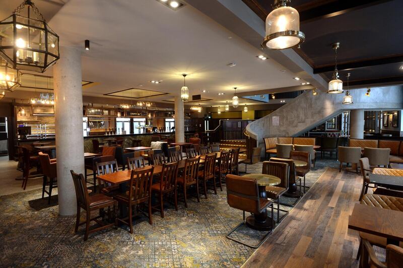 ‘Great pubs evolve over hundreds of years – so we are trying to give this one a kickstart,’ says Gregg Elliott, design director Keavan’s Port Hotel, on Camden Street, Dublin. Photograph: Dara Mac Dónaill/The Irish Times