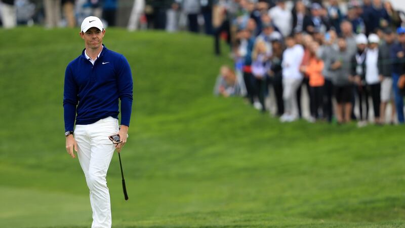 Rory McIlroy finished with a round of 69 in San Diego. Photograph: Sean M. Haffey/Getty