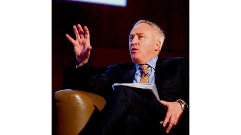 The Ibec CEO conference speakers included Gary McGann from Smurfit Kappa Group. photographs: alan betson