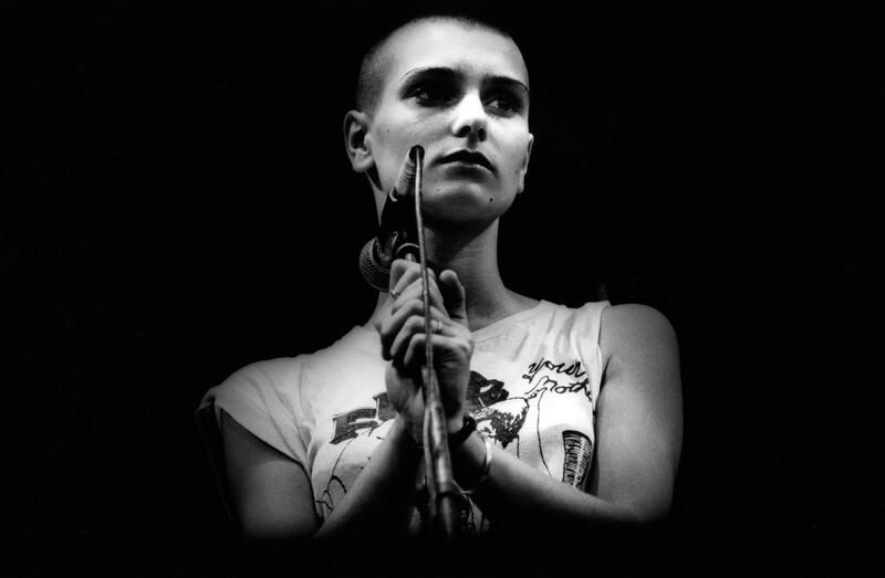 Sinéad O’Connor performing in the Netherlands in 1989. Photograph: Michel Linssen/Redferns)