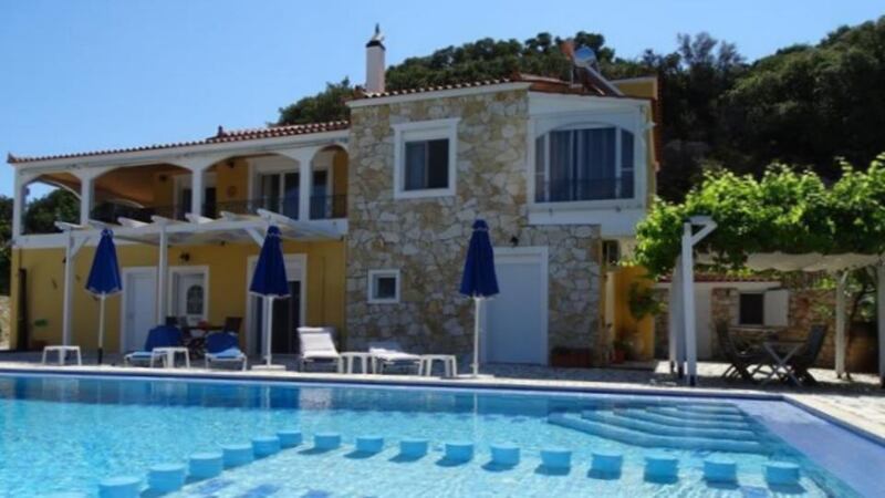 Greece: this 100sq m (1,076sq ft) house comes with a swimming pool and garden