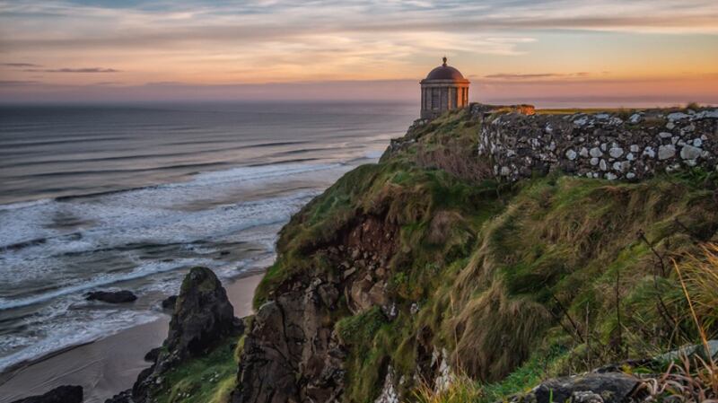 Mussenden Temple, Downhill Demesne, Castlerock, Co Derry. Has has became a major tourist attraction due to its popularity amongst Game of Thrones fans.  Mussenden Temple, Downhill Demesne,  Castlerock, Co Derry. Has  has became a major tourist attraction due to its popularity amongst Game of Thrones fans.