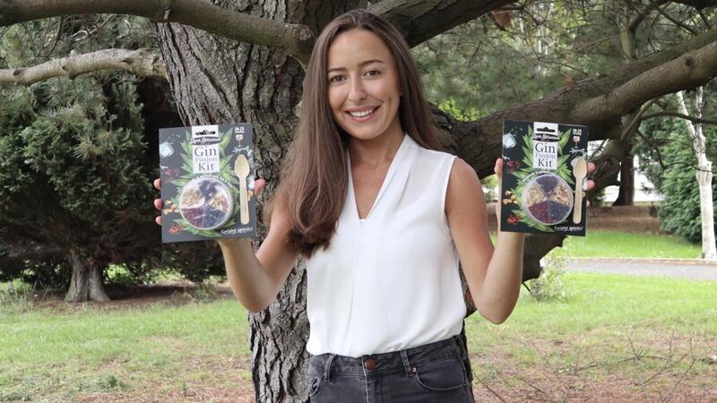 Laura McCarthy: stirring up the spirits market with a range of garnishes for gins and tonic via her company Drink Botanicals.