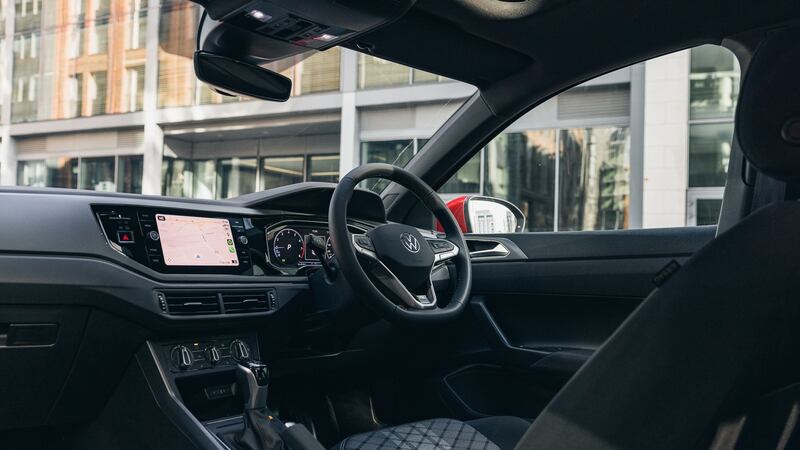 The Taigo is billed as an “SUV coupe”, but shares most of its underpinnings with a Polo and  has the interior space of a Golf. Photograph: Paddy McGrath