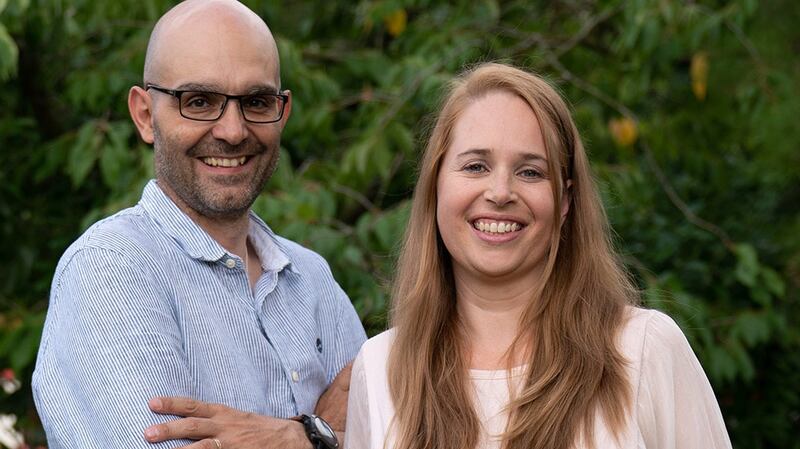 Joanna Gillan and Ioannis Syrigos: “We work alongside each other 24 /7, we are literally working in the same room together all day every day. It definitely works.”